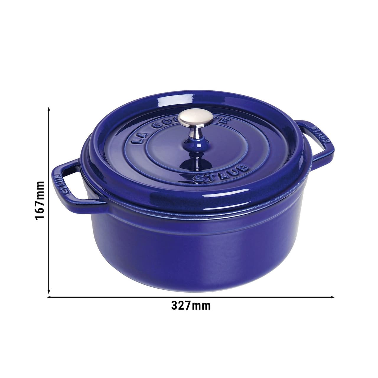 STAUB | LA COCOTTE - Cocotte - Ø 260mm - Gusseisen - Dunkelblau