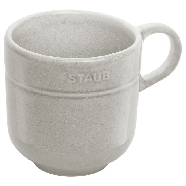 STAUB | DINING LINE - Tasse - 350 ml - Keramik - Weisser Trüffel