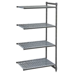 CAMBRO | Camshelving® - Basics Plus Anbauregal - 870mm - mit geschlitzten Regalböden