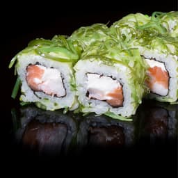 Sushi-Kühlvitrine - 5x 1/3 GN - Schwarz