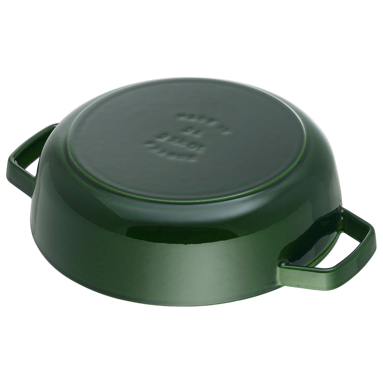 STAUB | BRAISERS - Bräter mit Chistera Drop-Structure - 280mm - Gusseisen - Basilikum-Grün