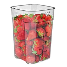 (6 Stück) CAMBRO | CAMWEAR® -  FreshPro Behälter - 20,8 Liter - Transparent