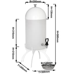 Milchspender - Weiß