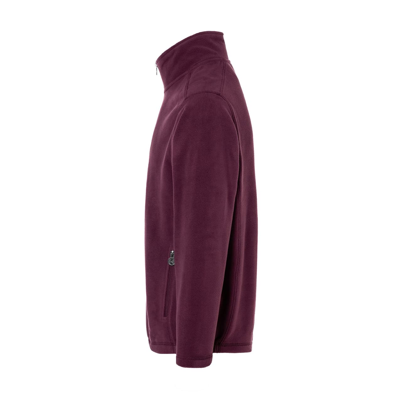 KARLOWSKY | Herren Workwear Fleecejacke Warm-Up - Aubergine - Größe: XL