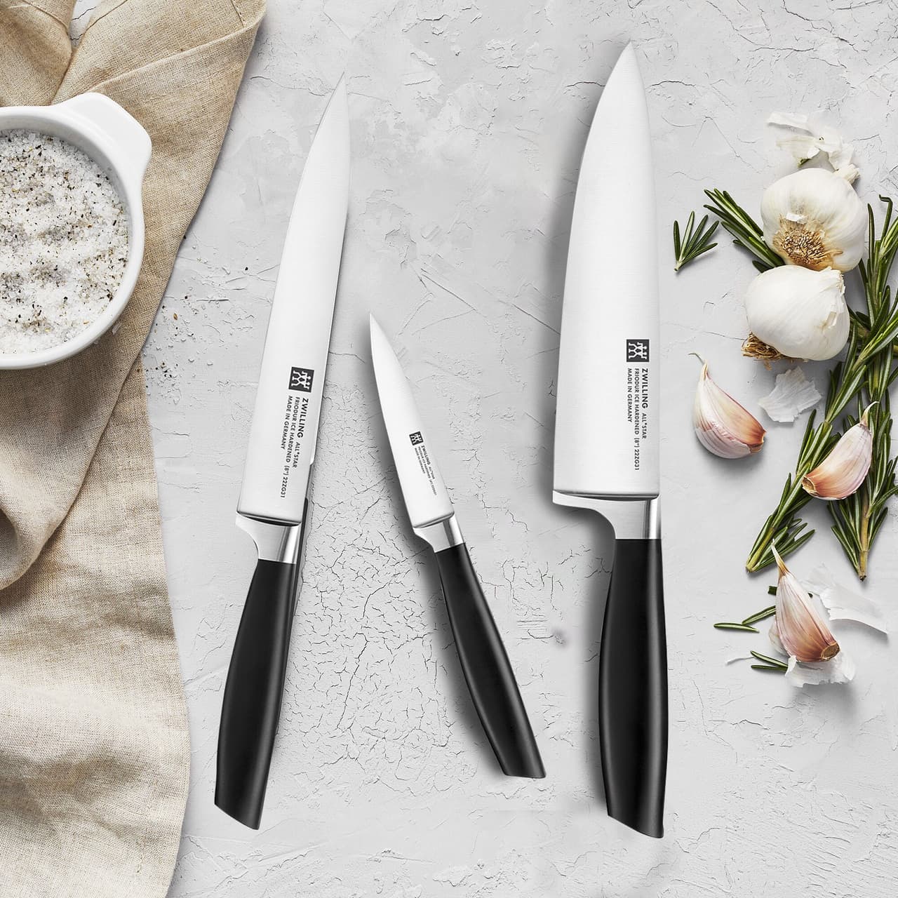 ZWILLING | ALL * STAR - Messerset - 3-tlg - Silber