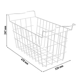 Einhängekorb für Tiefkühltruhen TTG120N, TTG227N, TTG236EN, TTG388EN & TTG388N