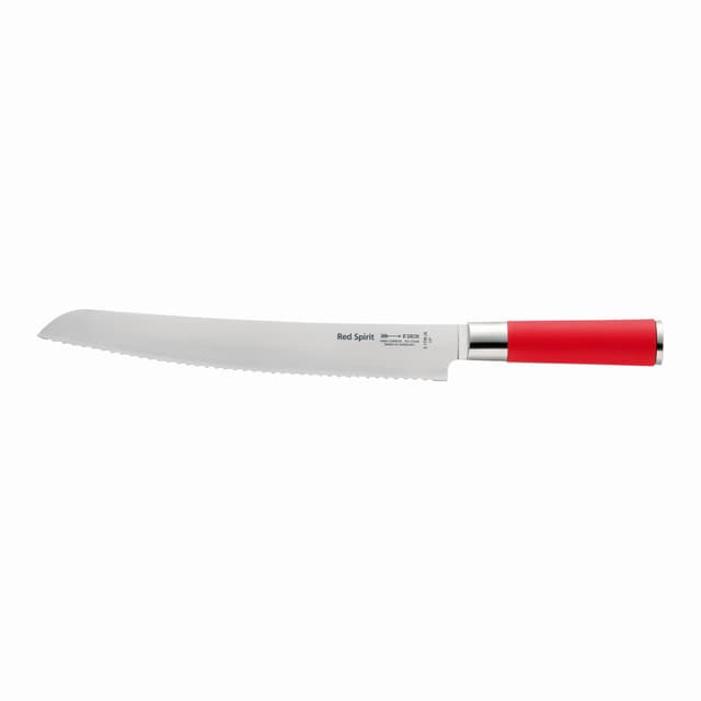 F. DICK | Red Spirit - Brotmesser - mit Wellenschliff - Klinge: 260mm