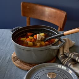 STAUB | LA COCOTTE - Cocotte - Ø 180mm - Gusseisen - Graphit-Grau