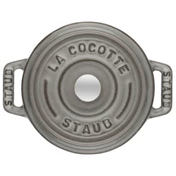 STAUB | LA COCOTTE - Mini Cocotte - Ø 100mm - Gusseisen - Graphit-Grau