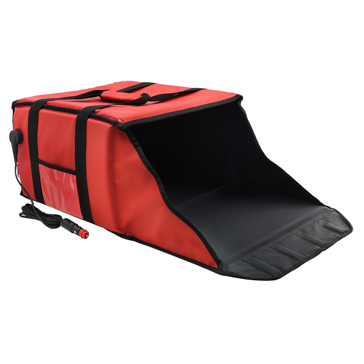 WarmBag/ Pizzabag PRO - Beheizte Liefertasche - für 4 Pizzakartons 35x35cm - Rot