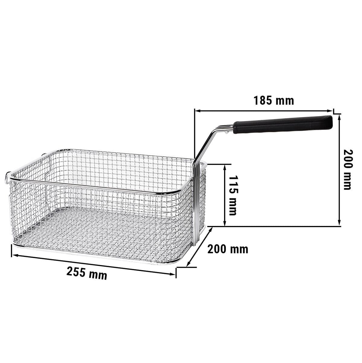 Fritteusenkorb - 8 Liter - für Gas Fritteusen 600 Serie