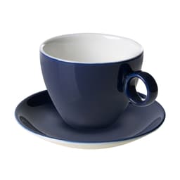 (6 Stück) BART COLOUR CAFE - Cappuccinotasse - 230ml - Blau