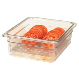 (6 Stück) CAMBRO | CAMWEAR® -  Polycarbonat GN 1/2 Behälter - Clear - Tiefe: 100mm