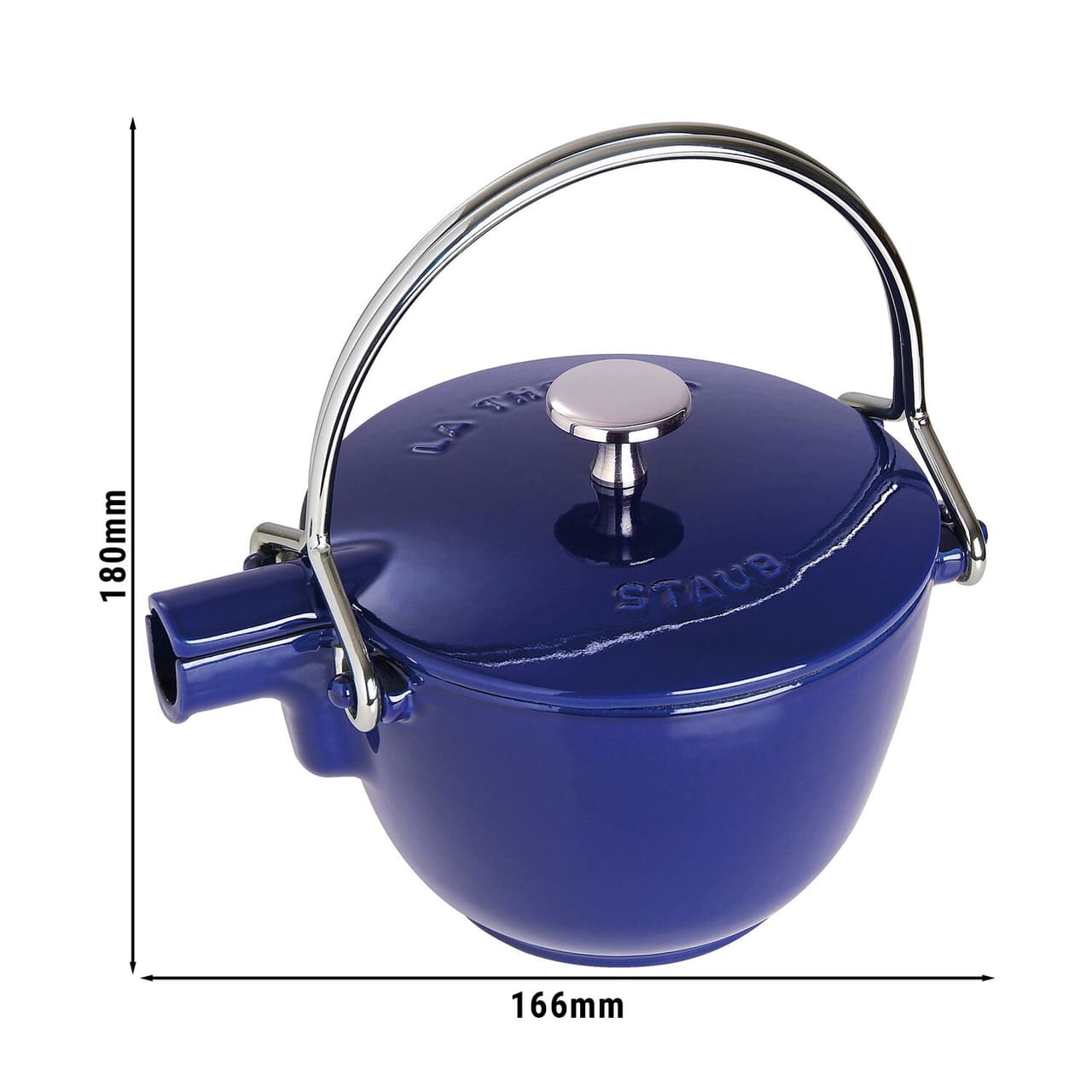 STAUB | SPECIALITIES - Teekanne - 1,1 Liter - Gusseisen - Dunkelblau