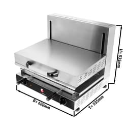 Elektro Pita Ofen/ Salamander SPEZIAL - 3 kW - 220 Volt - Höhenverstellbare Heizkörper