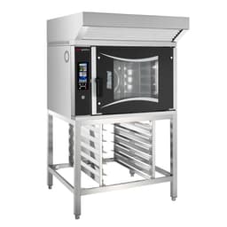 Bäckerei-Elektro-Kombidämpfer - Touch - 6x EN 60x40 - inkl. Haube & Waschsystem