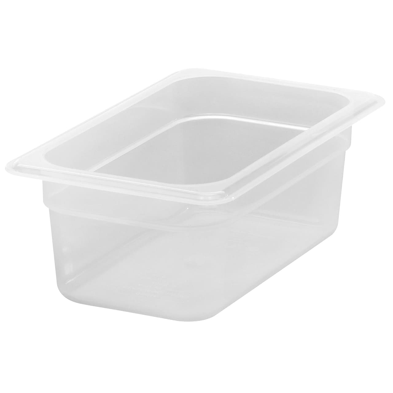 (6 Stück) CAMBRO | CAMWEAR® -  Polypropylen GN 1/4 Behälter - milchig - Tiefe: 100mm