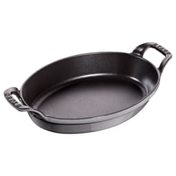 STAUB | SPECIALITIES - Ofenform - oval - 240mm - Gusseisen - Graphit-Grau