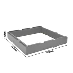 Verlängerungseinsatz Abm. 570x570x105mm für Thermobox