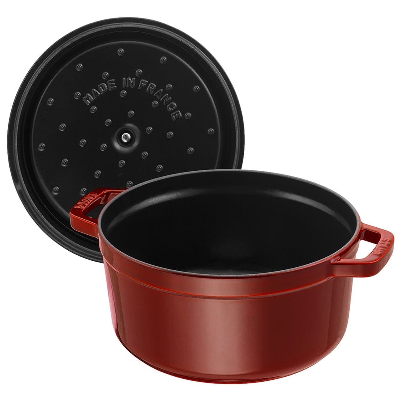 STAUB | LA COCOTTE - Cocotte - Ø 240mm - Gusseisen - Grenadine-Rot