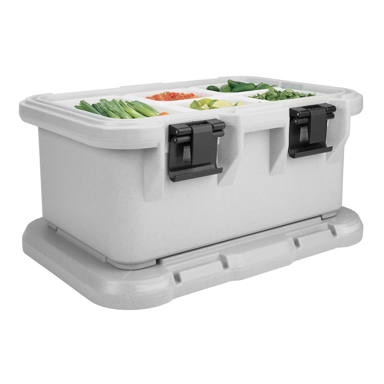 CAMBRO | ULTRA CAMTAINERS® - Thermobehälter 23,2 Liter - für 1x GN 1/1 - Grau gesprenkelt