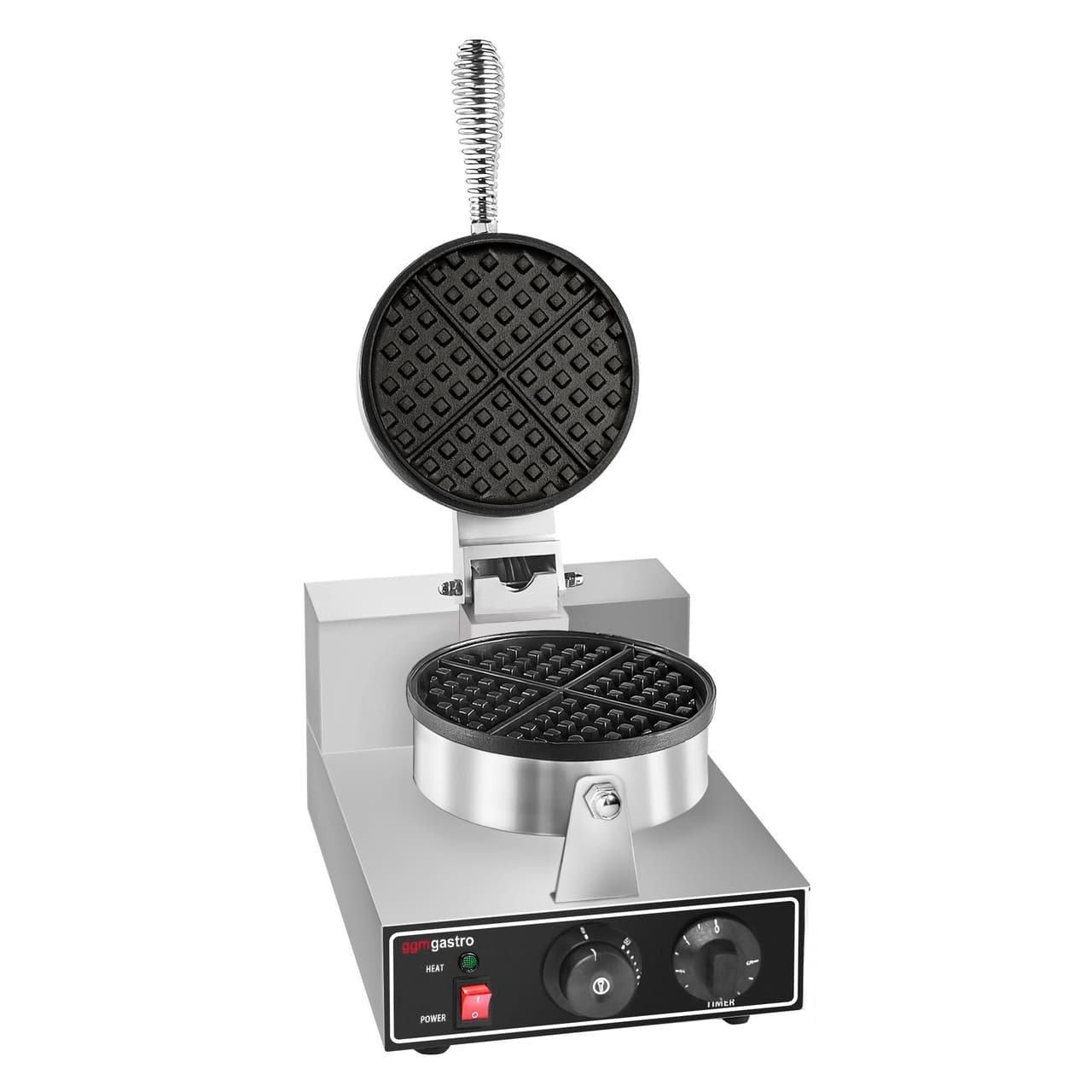 Waffeleisen - Einzeln - 1,3 kW - Form: Rund - Ø 180mm