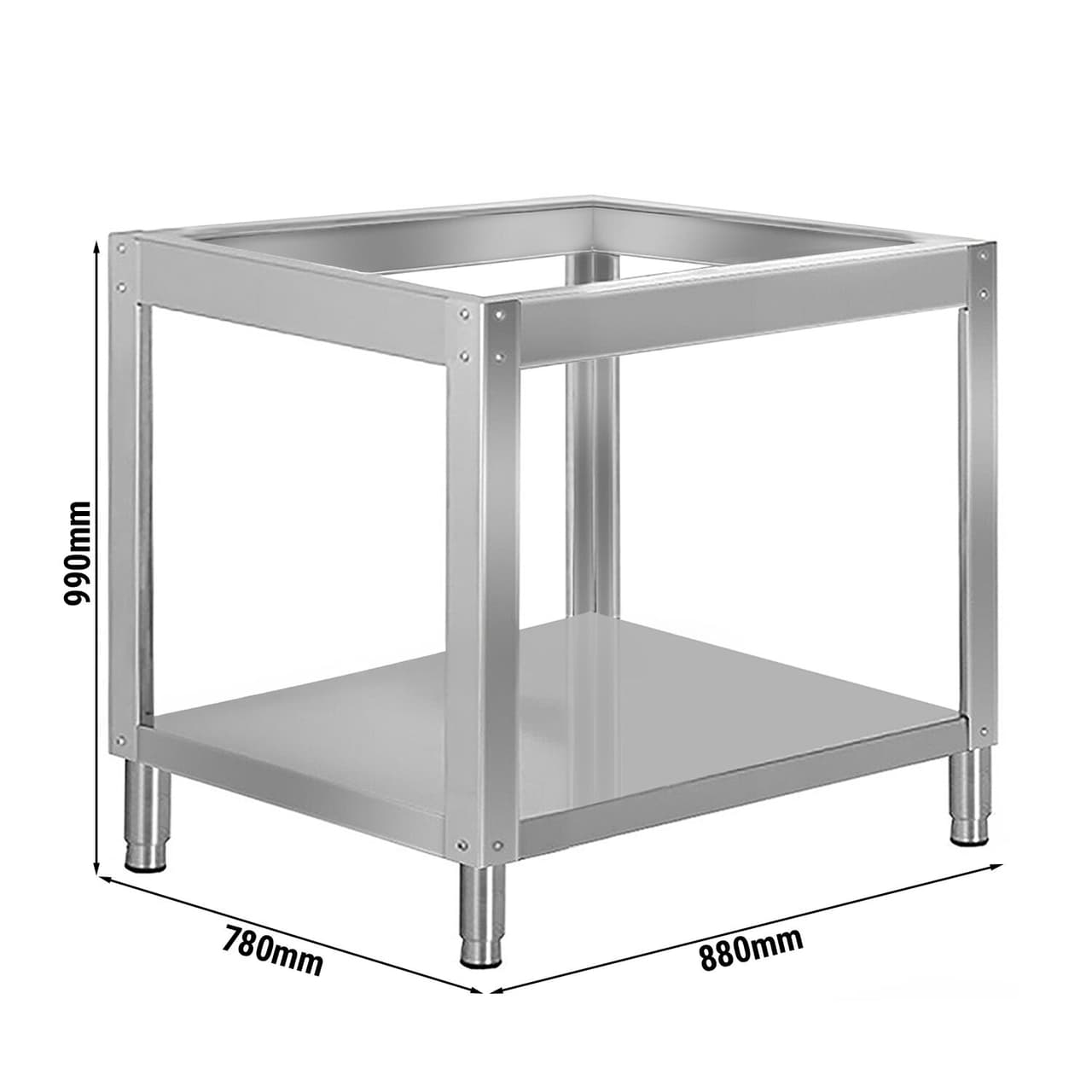 Untergestell - für Pizzaofen PDP44, PDP44D & PDP44TC