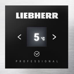 LIEBHERR | Kühlschrank Edelstahl PERFORMANCE - 486 Liter - GN 2/1 - Innen Edelstahl - mit 1 Glastür