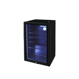 GASTRO-COOL | Barkühlschrank - 360mm - 88 Liter - mit 1 Glasflügeltür - Schwarz