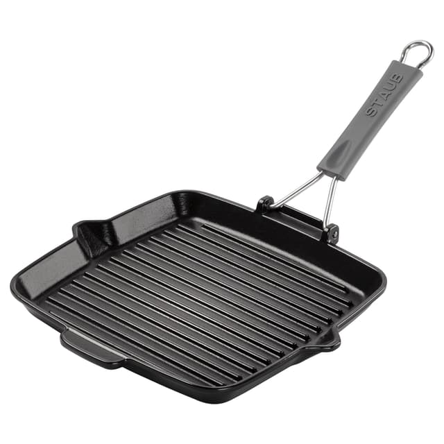 STAUB | GRILL PANS - Grillpfanne - 240x240mm - Gusseisen - Schwarz