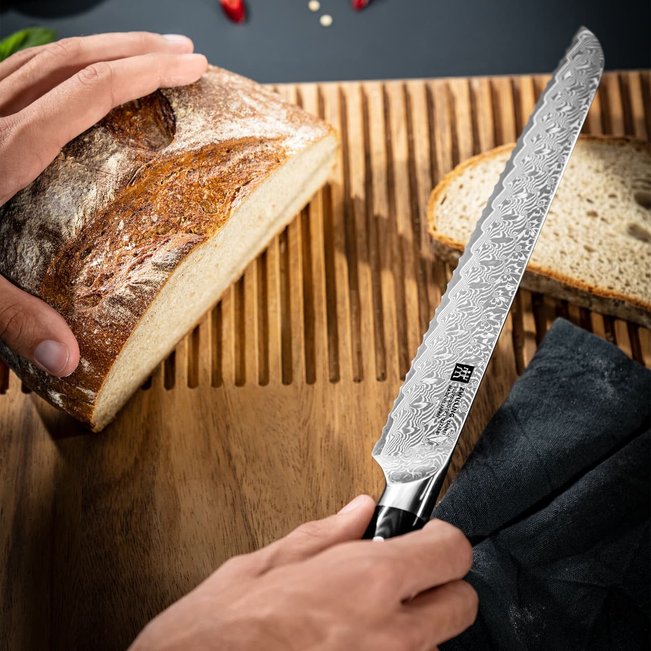 ZWILLING | TANREI - Brotmesser - mit Wellenschliff - Klinge: 230mm