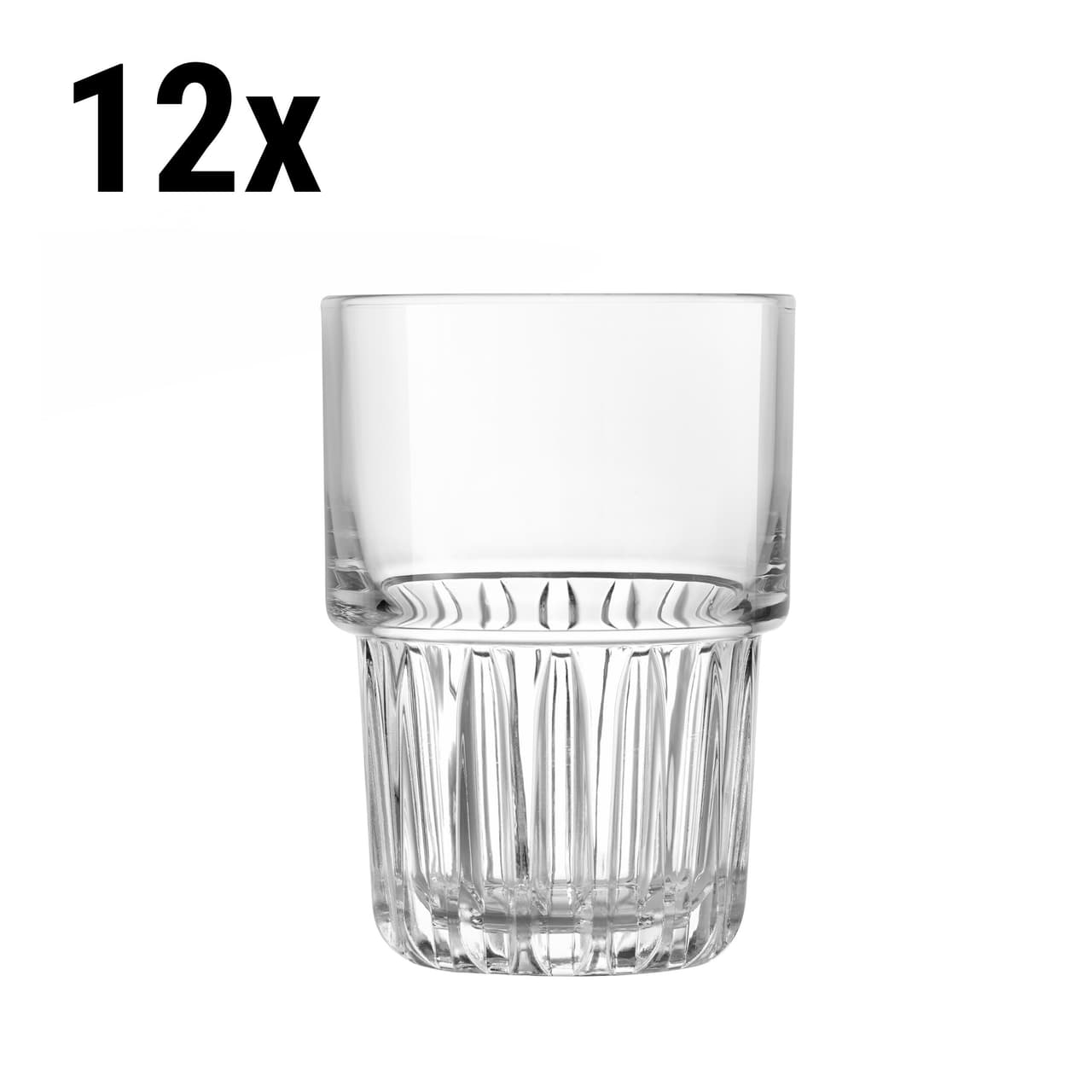 (12 Stück) Longdrinkglas - EVEREST - 266 ml - Transparent