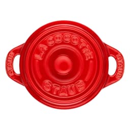 STAUB | CERAMIQUE - Mini Cocotte - Ø 100mm - rund - Keramik - Kirsch-Rot