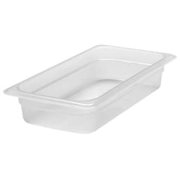 (6 Stück) CAMBRO | CAMWEAR® -  Polypropylen GN 1/3 Behälter - milchig - Tiefe: 65mm