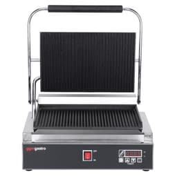 Kontaktgrill - 2,2 kW - Digital - oben & unten Gerillt - Grillfläche: 350x240mm