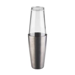 (6 Stück) Boston Shaker - 2-teiliges Set - Edelstahl - 0,7 Liter