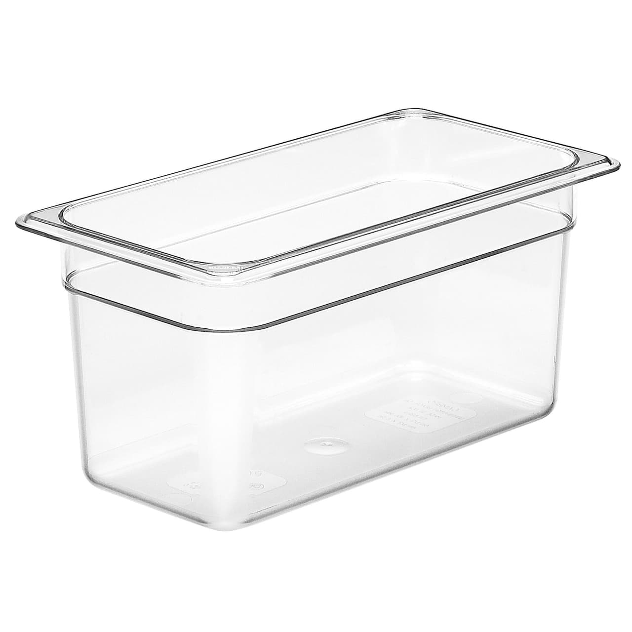 (6 Stück) CAMBRO | CAMWEAR® -  Polycarbonat GN 1/3 Behälter - Clear - Tiefe: 150mm