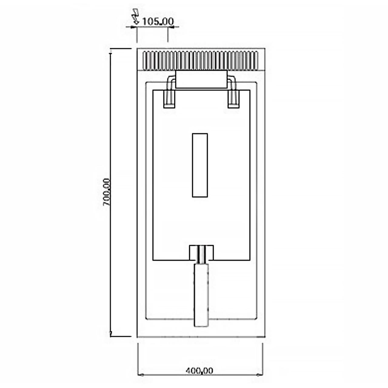 Elektro Fritteuse - 10 Liter - 9 kW