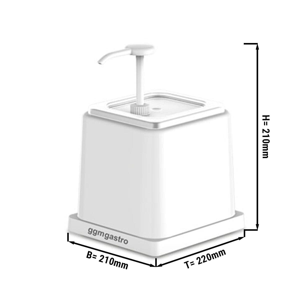 Mayonaisen-Spender - 2 Liter