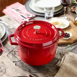 STAUB | LA COCOTTE - Cocotte - Ø 240mm - Gusseisen - Kirsch-Rot