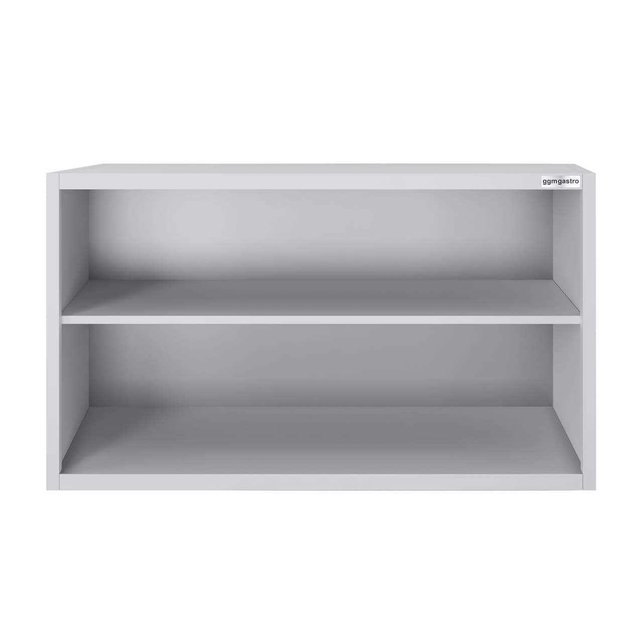 Edelstahl Wandhängeschrank ECO - 1800x400mm - ohne Schiebetür 800mm hoch