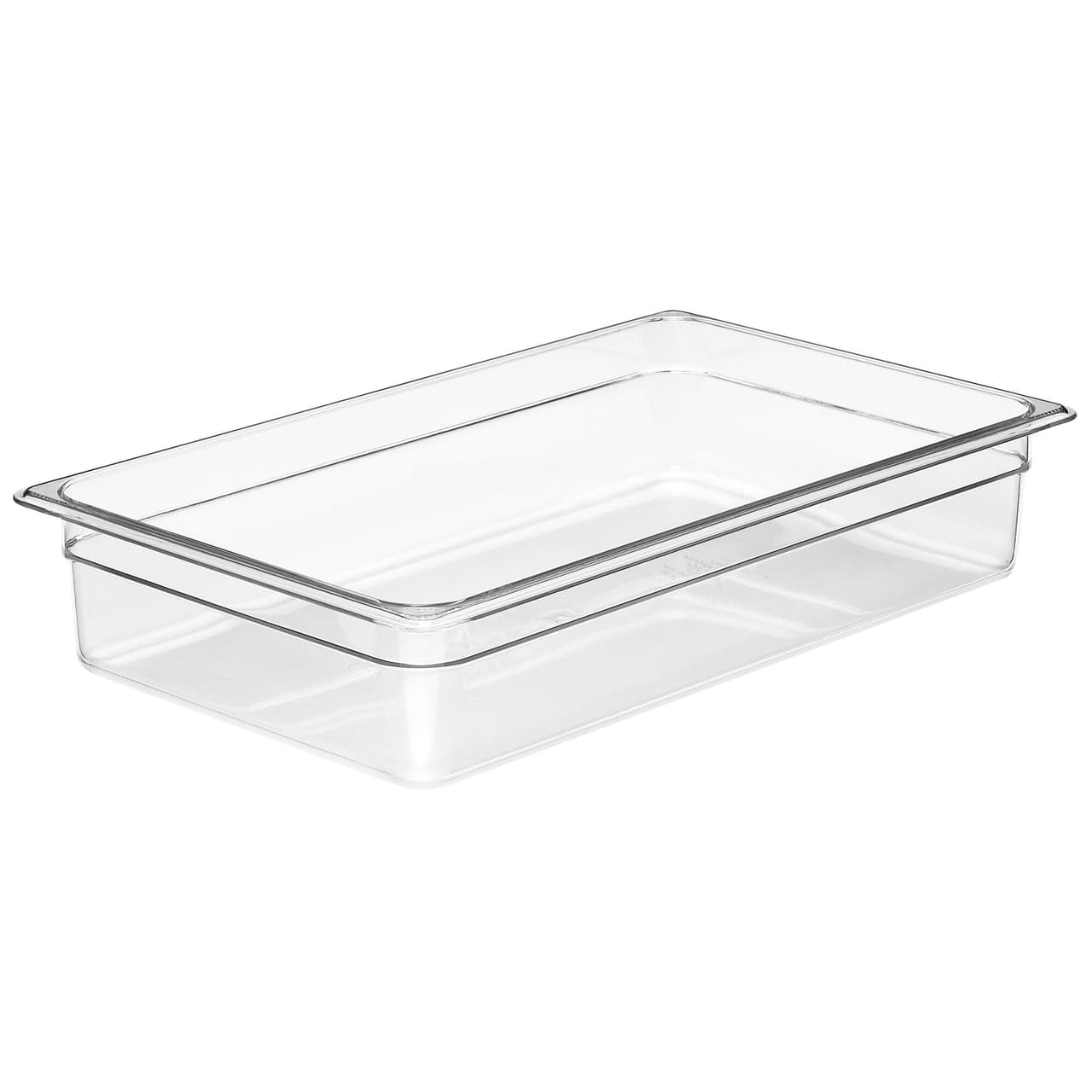 (6 Stück) CAMBRO | CAMWEAR® -  Polycarbonat GN 1/1 Behälter - Clear - Tiefe: 100mm