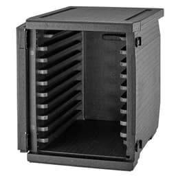 CAMBRO | CAM GOBOX® - Frontloader - EN 60x40 - mit 9 Auflageschienen - Schwarz