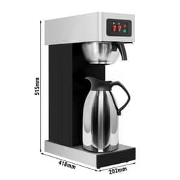 Filterkaffeemaschine - 2,2 Liter  - 1,9 kW - inkl. Isolierkanne