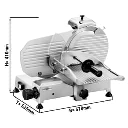 Aufschnittmaschine - 150 Watt - Messer: Ø 250mm