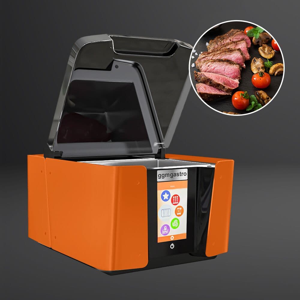 Smart Infuser - Multifunktionales Vakuumgerät 4,8 m³/h - mit Touchscreen & WiFi - Orange