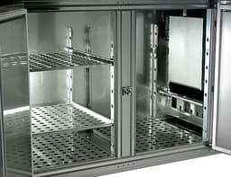 Biertheke Premium PLUS - 1550x700mm - 2 Glastüren