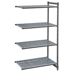 CAMBRO | Camshelving® - Basics Plus Anbauregal - 1023mm - mit geschlitzten Regalböden