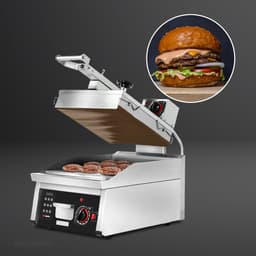 Highspeed Kontaktgrill | Hamburger Grill - 6,2 kW - automatisch - Digitales Display