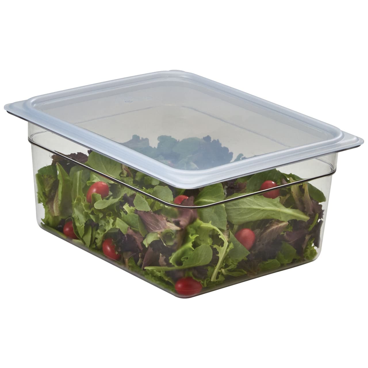 (6 Stück) CAMBRO | CAMWEAR® -  Polycarbonat GN 1/2 Behälter - Clear - Tiefe: 150mm